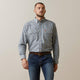 Ariat Men's Flame Resistant Plaid Featherlight Work Shirt Sky Plaid - 10043545 Small / Sky Plaid / Standard - Overlook Boots