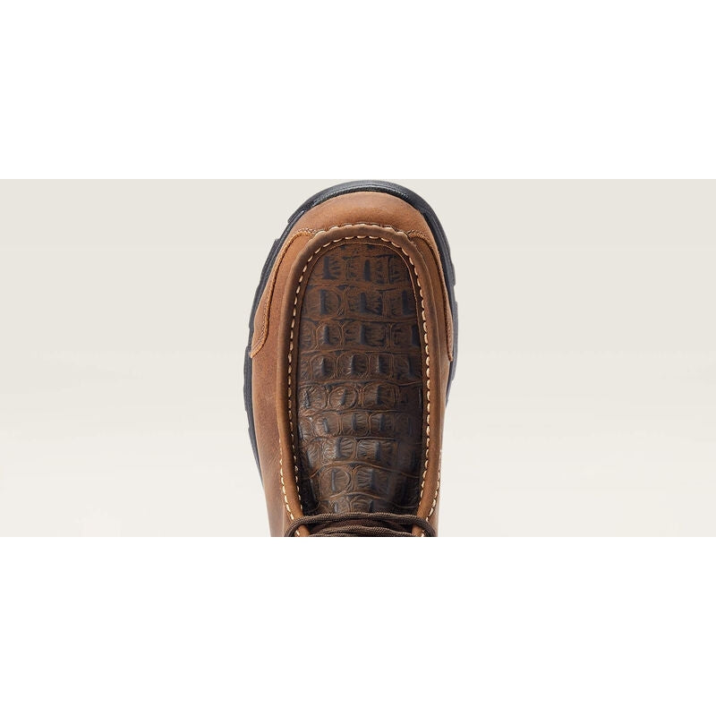 Ariat Men's Edge Lte Moc CT Slip Resistant Work Boot - Brown - 10044578  - Overlook Boots