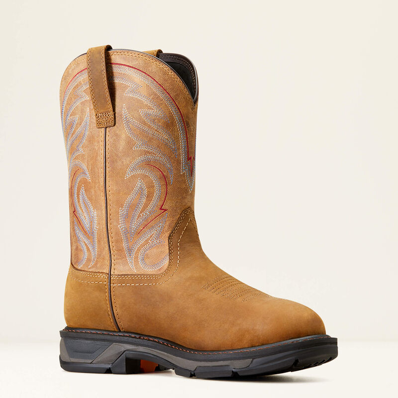 Ariat Men's WorkHog Xt Soft Toe Western Work Boot - Brown - 10045436 7 / Medium / Brown - Overlook Boots