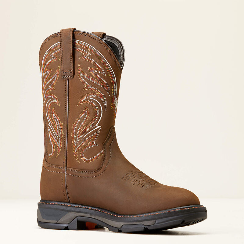 Ariat Men's WorkHog Xt Soft Toe Western Work Boot - Brown - 10045438 7 / Medium / Brown - Overlook Boots