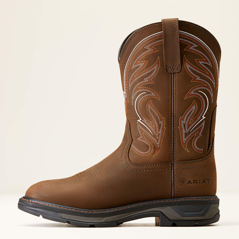 Ariat Men's WorkHog Xt Soft Toe Western Work Boot - Brown - 10045438  - Overlook Boots