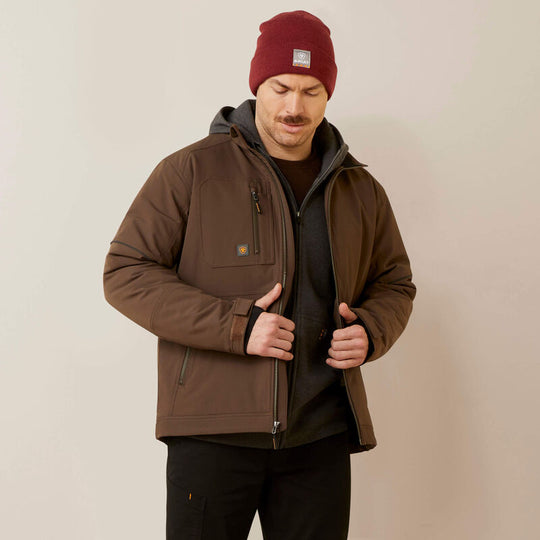 Ariat Men's Rebar DriTEK DuraStretch Insulated Jacket Wren - 10046150 - Overlook Boots