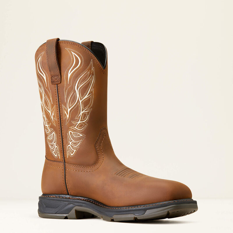 Ariat Men's WorkHog Xt Phoenix CT Western Work Boot - Brown - 10046931 7 / Medium / Brown - Overlook Boots