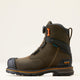 Ariat Men's Stump Jumper 8" Composite Toe Waterproof BOA Work Boot- Coffee- 10048059 - Overlook Boots