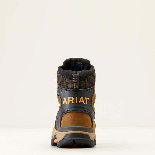 Ariat Men's Endeavor 6" Carbon Toe Waterproof Work Boot - Brown - 10050825 - Overlook Boots