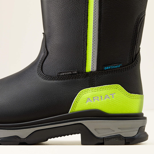 Ariat Men's Intrepid Live Wire 11" Composite Toe Waterproof Western Work Boot- 10050829 - Overlook Boots