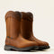 Ariat Men's WorkHog Extreme 11" Composite Toe Waterproof Wellington Work Boot - 10050833 7 / Medium / Brown - Overlook Boots
