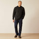 Ariat Men's Flame Resistant Primo Flame Resist Hooded T-Shirt Black - 10052110 - Overlook Boots