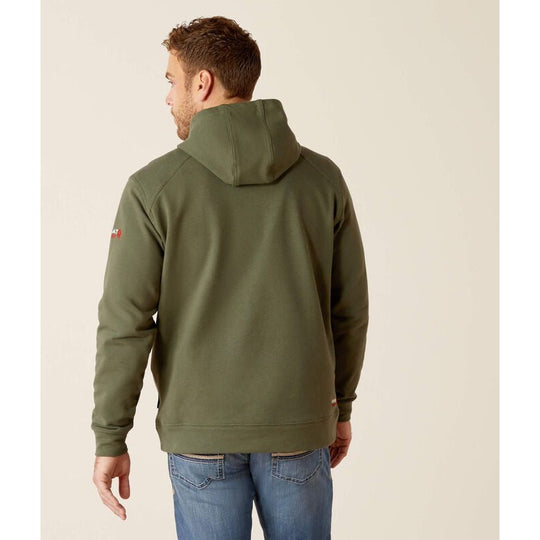 Ariat Men's Flame Resistant Smoke Flame Resistant Hoodie Beetle - 10052900 - Overlook Boots
