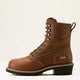 Ariat Men's Logger Shock Shield Comp Toe Waterproof Work Boot - Brown - 10053569 - Overlook Boots