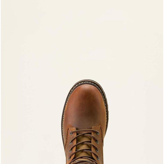 Ariat Men's Logger Shock Shield Comp Toe Waterproof Work Boot - Brown - 10053569 - Overlook Boots