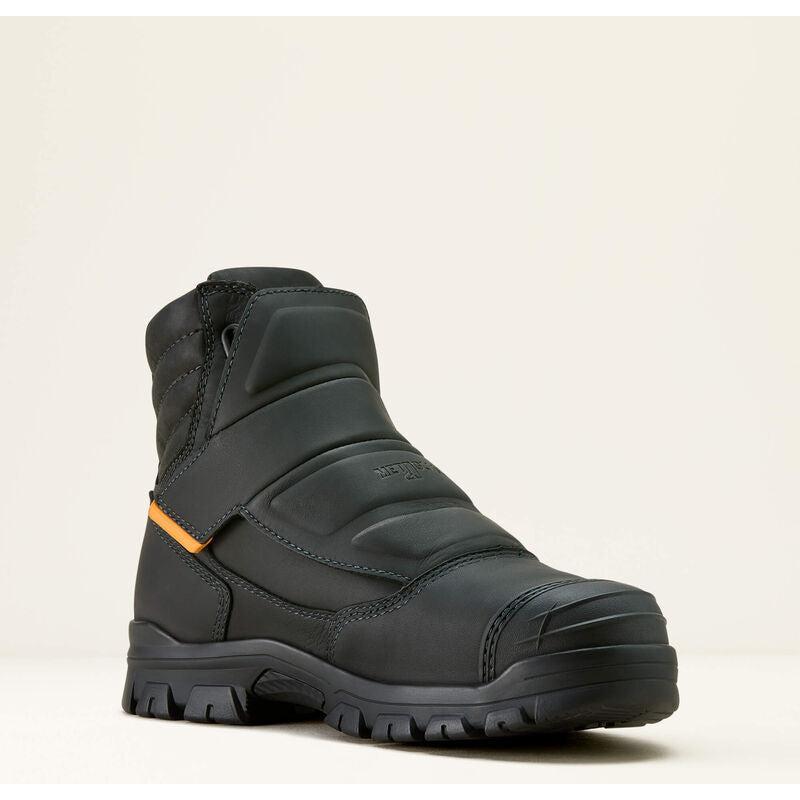 Ariat Men's Treadfast Temper 6" Comp Toe Waterproof Work Boot - Black - 10053574 6 / Medium / Brown - Overlook Boots