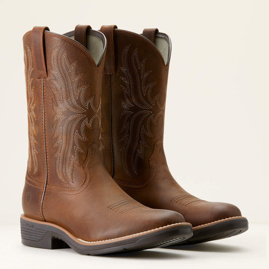 Ariat Men's Ridgeback 11" Round Toe Cowboy Western Boot Tan - 10053576 - Overlook Boots