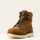 Ariat Men's Rebar 6" Soft Toe Waterproof Wedge Work Boot - Brown - 10053614 - Overlook Boots
