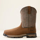 Ariat Men's Rebar Flex Composite Toe Slip Resistant Western Work Boot -Brownstone- 10053616 - Overlook Boots