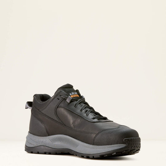 Ariat Men's Outpace Shift Waterproof Comp Toe Work Shoe - 10053619 7 / Medium / Black - Overlook Boots
