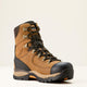 Ariat Men's Endeavor 8" Waterproof Slip Resistant Insulated Work Boot -Brown- 10053775 7.0 / Medium / Brown - Overlook Boots