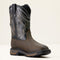 Ariat Men's Big Rig BOA 11" Soft Toe Waterproof Western Work Boot - 10053777 6.0 / Wide / Brown - Overlook Boots