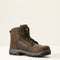 Ariat Men's Turbo Duratread 6" Carbon Toe Slip Resistant Work Boot - Brown - 10054294 7.0 / Medium / Dark Brown - Overlook Boots