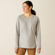 Ariat Women's Flame Resistant Air Bolt T-Shirt - Grey - 10054450 Small / Heather Grey - Overlook Boots