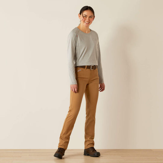 Ariat Women's Flame Resistant Air Bolt T-Shirt - Grey - 10054450 - Overlook Boots