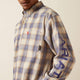 Ariat Men's FR Crenshaw Logo Work Shirt - MoonBeam - 10054460 - Overlook Boots