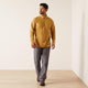 Ariat Men's FR Combat Stretch Patriot 1/4 Zip Work Shirt - Bistro - 10055075 - Overlook Boots