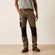 Ariat Men's Rebar M5 Slim DuraStretch Cargo Straight Pant - Hunter - 10060672 28 x 28 / Fox Hunter / Standard - Overlook Boots