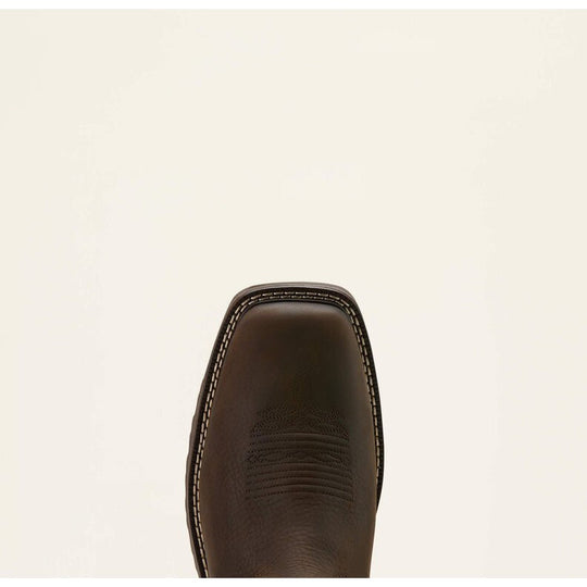 Ariat Men's Activator 11" Square Toe Waterproof Western Work Boot- Brown/Green- 10060894 - Overlook Boots