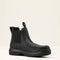 Ariat Men's Turbo Chelsea CSA Carbon Toe Waterproof Work Boot- Black- 10060898 7.0 / Medium / Black - Overlook Boots