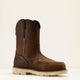 Ariat Men's Rebar Lift Pull On Moc Toe Composite Toe Work Boot - Brown - 10061114 - Overlook Boots