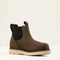 Ariat Women's Rebar 5.5" Composite Toe Waterproof Wedge Chelsea Work Boot - Grey - 10061117 5.5 / Narrow / Grey - Overlook Boots