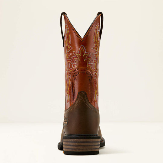 Ariat Men's Ironside 11" Steel Toe Western Work Boot - Earthbrick - 10061252 - Overlook Boots