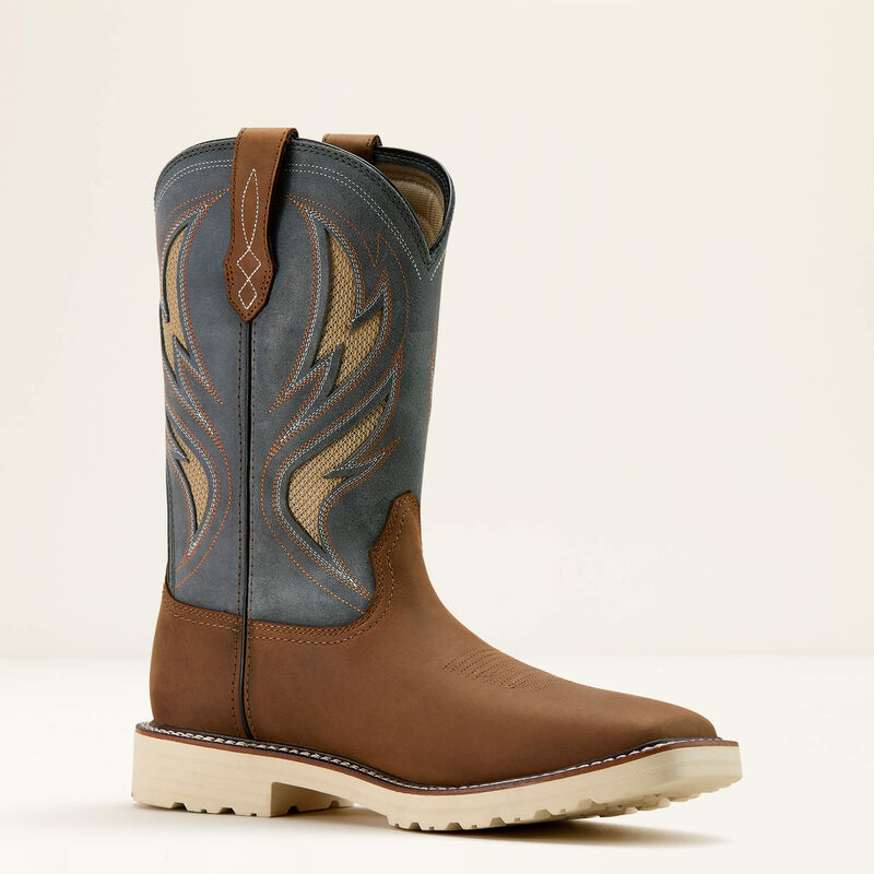 Ariat Men's Activator VentTEK 11" Slip Resist Work Boot - Brown - 10061285 7 / Medium / Brown - Overlook Boots