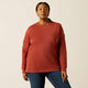Ariat Women's FR Pima Stretch US Logo Baselayer - Red - 10062318 - Overlook Boots