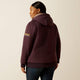 Ariat Women's Rebar All-Weather Sherpa Full Zip Hoodie - Fudge - 10062329 - Overlook Boots