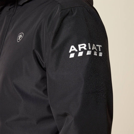 Ariat Men's Flame Resistant Rebar WP Stormshell Jacket - Black - 10062664 - Overlook Boots