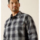 Ariat Men's Rebar Flannel Insulated 60G Shirt Jacket - Black - 10062721 Small / Black / Standard - Overlook Boots
