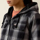 Ariat Women's Rebar Flannel Insulated Shirt Jacket - Black - 10062726 - Overlook Boots