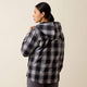 Ariat Women's Rebar Flannel Insulated Shirt Jacket - Black - 10062726 - Overlook Boots