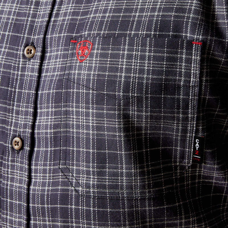 Ariat Men's Flame Resistant Brando Work Shirt- Night- 10062744 - Overlook Boots