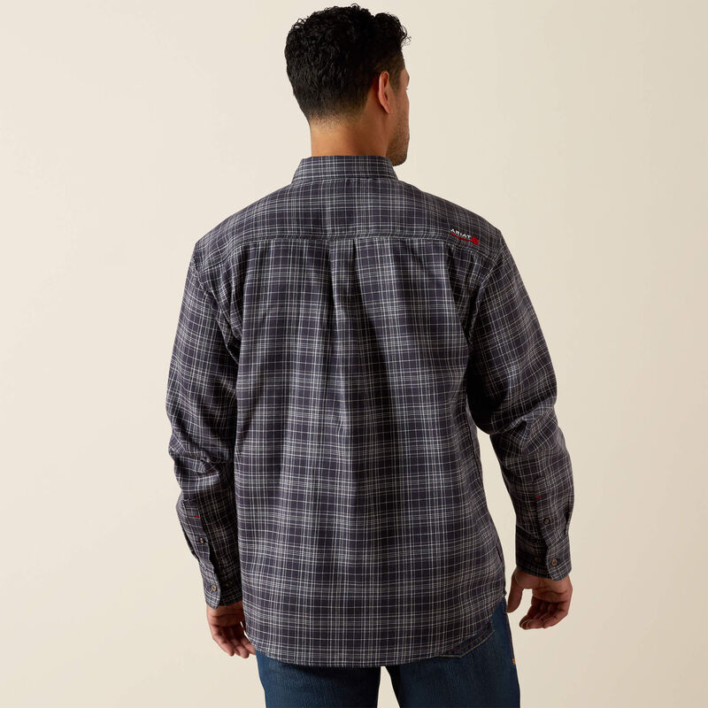 Ariat Men's Flame Resistant Brando Work Shirt- Night- 10062744 - Overlook Boots