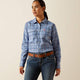 Ariat Women's Flame Resistant Laurel Snap Work Shirt - Blue - 10062832 - Overlook Boots