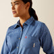 Ariat Women's Flame Resistant Brooke Work Shirt - Blue - 10062833 - Overlook Boots