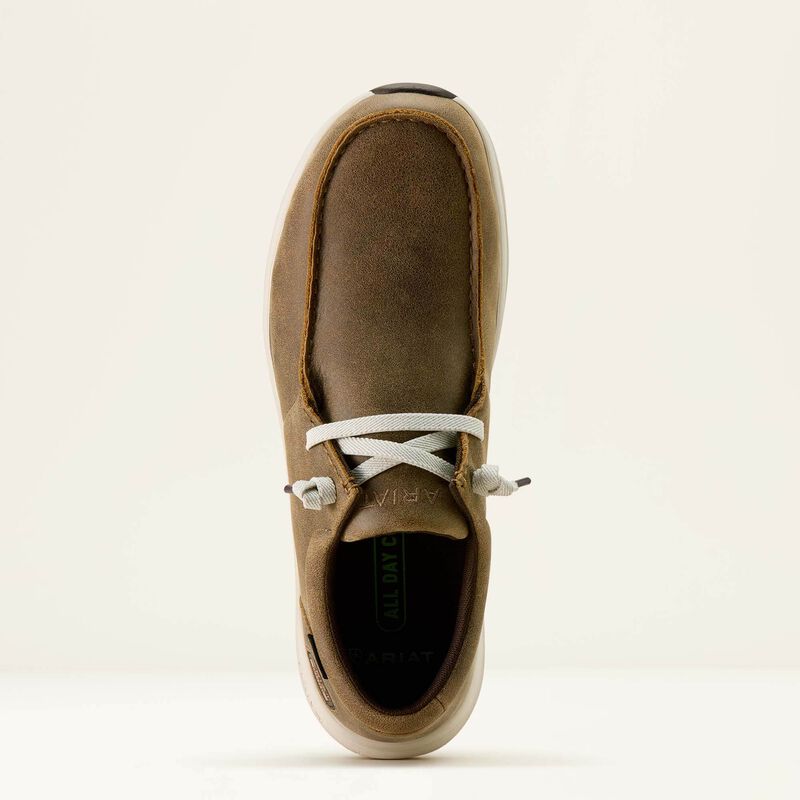 Ariat Men's Buckeye Steel Toe Slip Resist Work Shoe- Brown- 10063828 - Overlook Boots