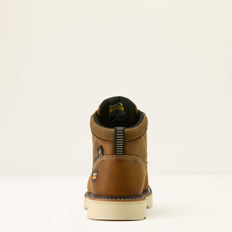 Ariat Men's Rebar Lift Chukka 5.5" Comp Toe MetGuard Work Boot - Brown - 10063850 - Overlook Boots