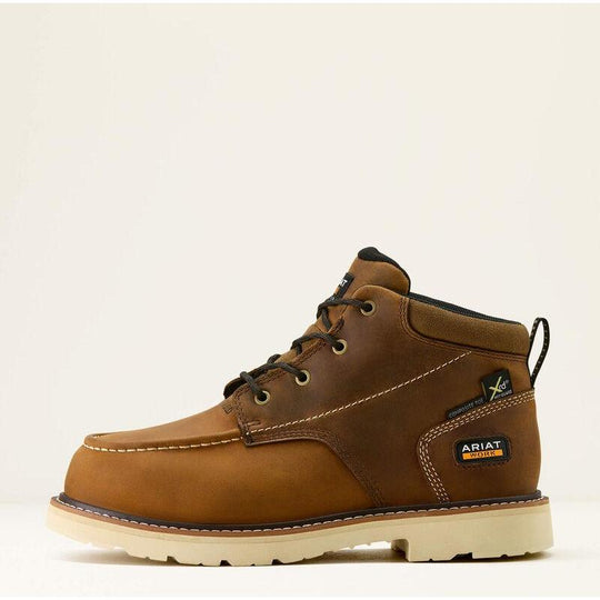 Ariat Men's Rebar Lift Chukka 5.5" Comp Toe MetGuard Work Boot - Brown - 10063850 - Overlook Boots