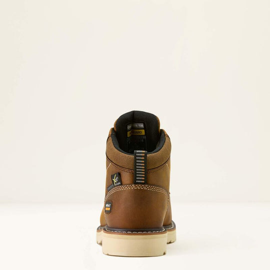 Ariat Women's Rebar Lift Chukka 5.5" Comp Toe MetGuard Work Boot - Brown - 10063851 - Overlook Boots