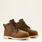 Ariat Women's Rebar Lift Chukka 5.5" Comp Toe MetGuard Work Boot - Brown - 10063851 5.5 / Narrow / Distressed Brown - Overlook Boots