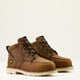 Ariat Women's Rebar Lift Chukka 5.5" Comp Toe MetGuard Work Boot - Brown - 10063851 5.5 / Narrow / Distressed Brown - Overlook Boots